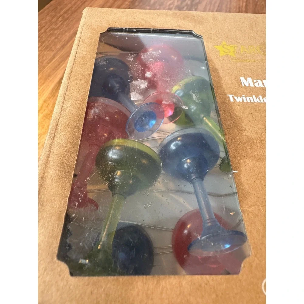 StarCrafts Margarita Twinkle String Lights LED 10‎ Ft New In Box
